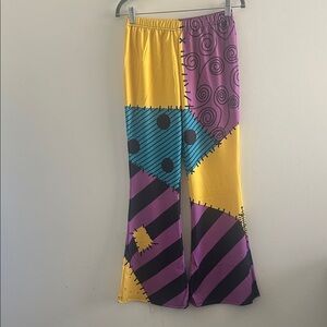 Patchwork Woman’s Size M Print Flared Pants